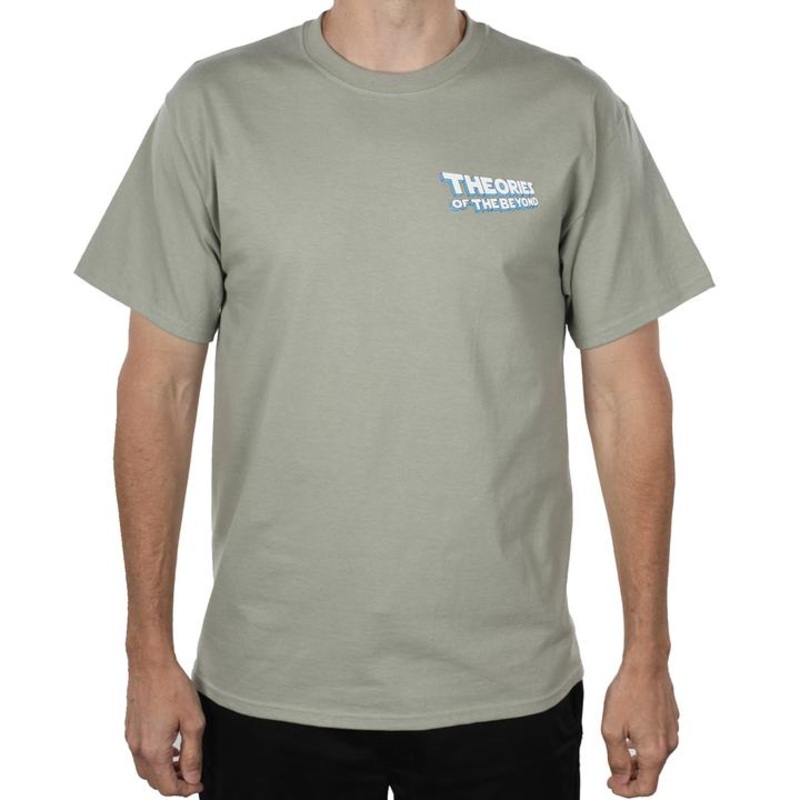 THEORIES HEAVY DUTY BEYOND LAUREL GREEN T-SHIRT MED