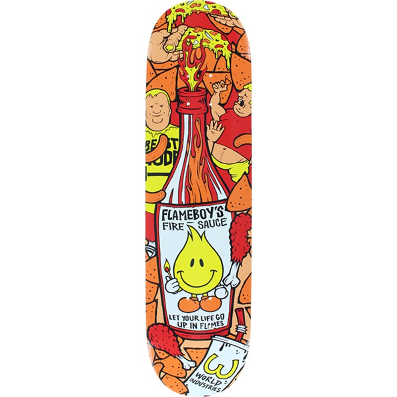 WI FLAMEBOY FIRE SAUCE DECK 7.75″