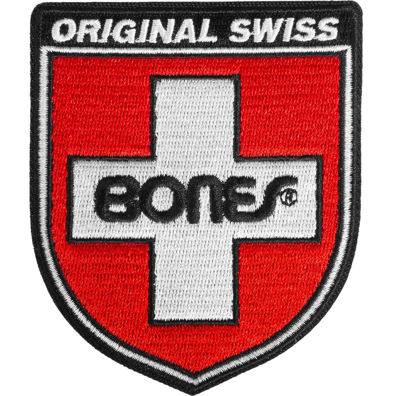 Bones Bearings Swiss Shield Patch – 3″
