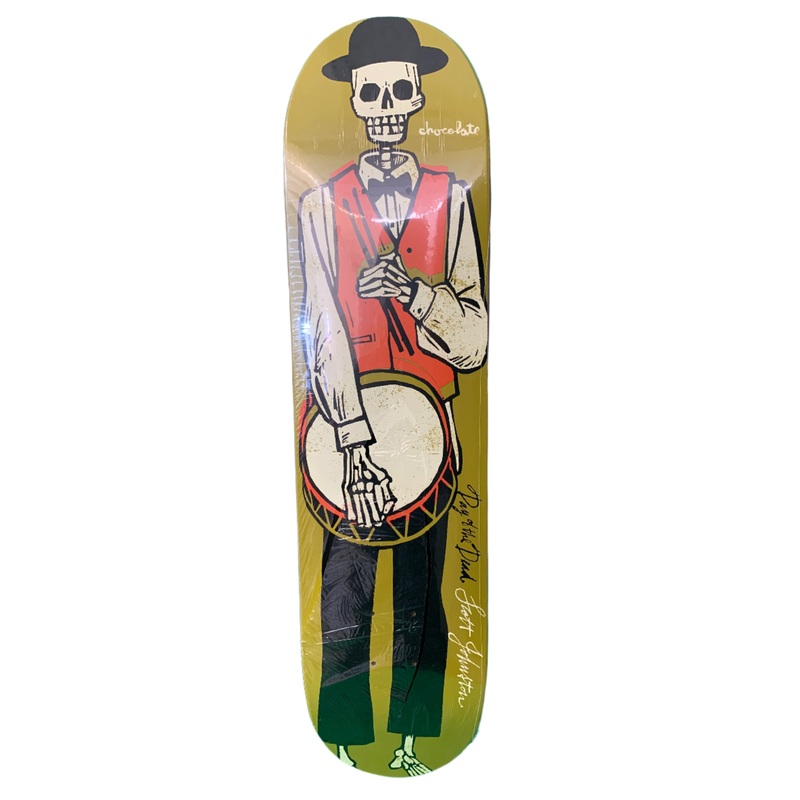 Chocolate Day of the Dead Series Scott Johnston 7.6″ Classic Skateboard Deck