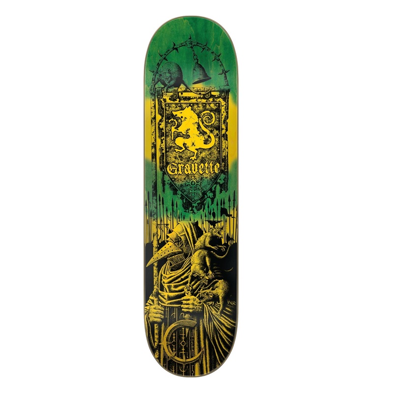 Creature Gravette Messenger VX Skateboard Deck – 8.3″