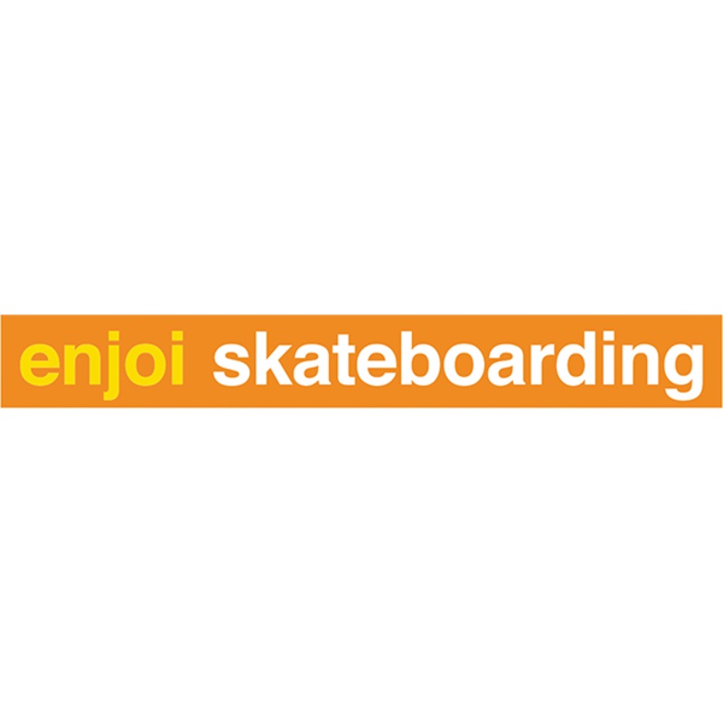 ENJOI SKATEBOARDING DECAL single BLUE