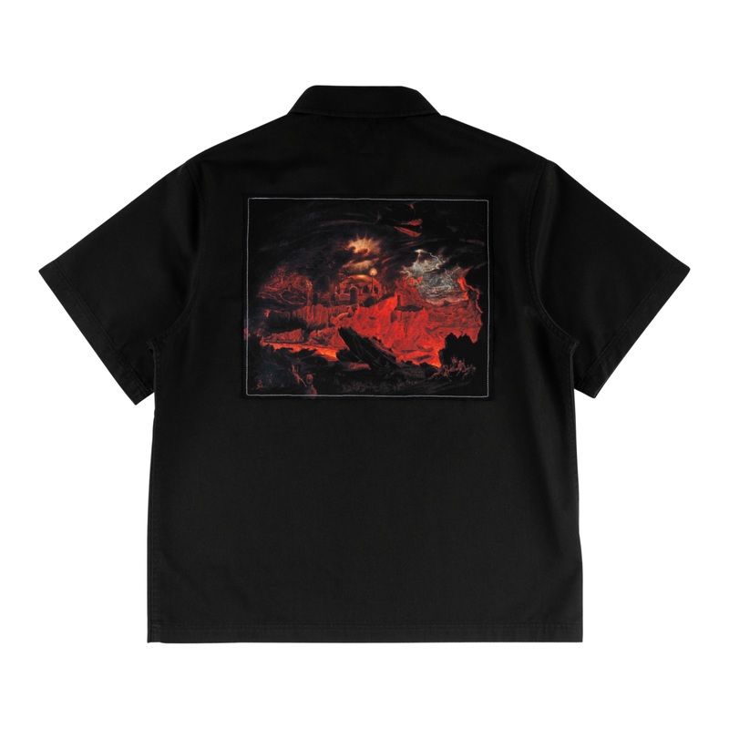 Fallen Angel Short Sleeve Work Shirt Small