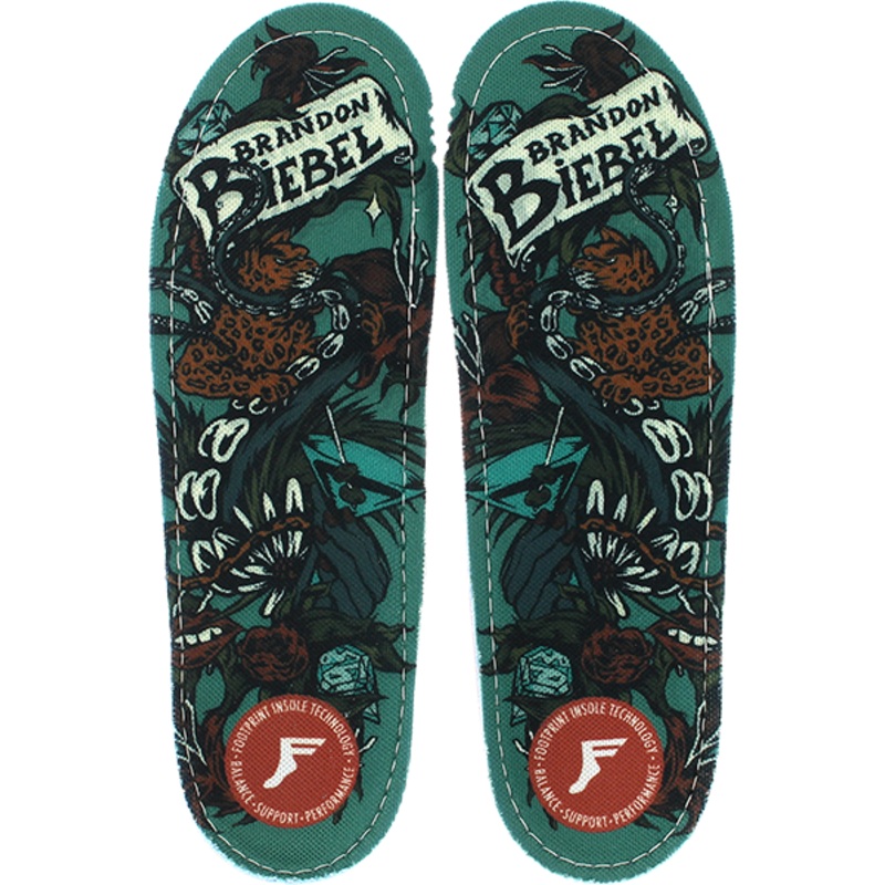 FOOTPRINT KINGFOAM ORTHOTIC BIEBELS GARDEN SIZE 6-6.5