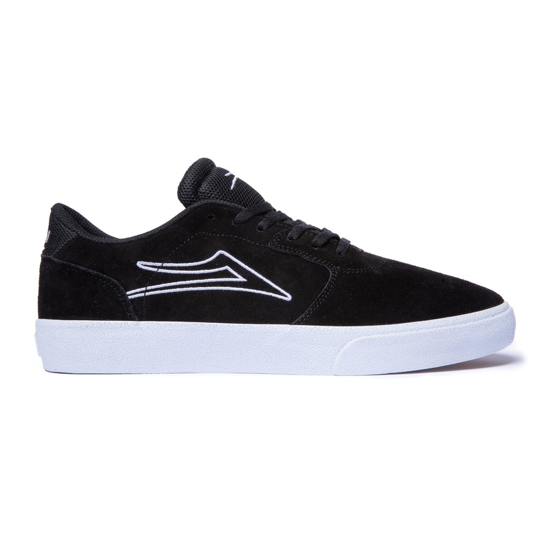Lakai Shoes Cardiff – Black Suede 6 Black
