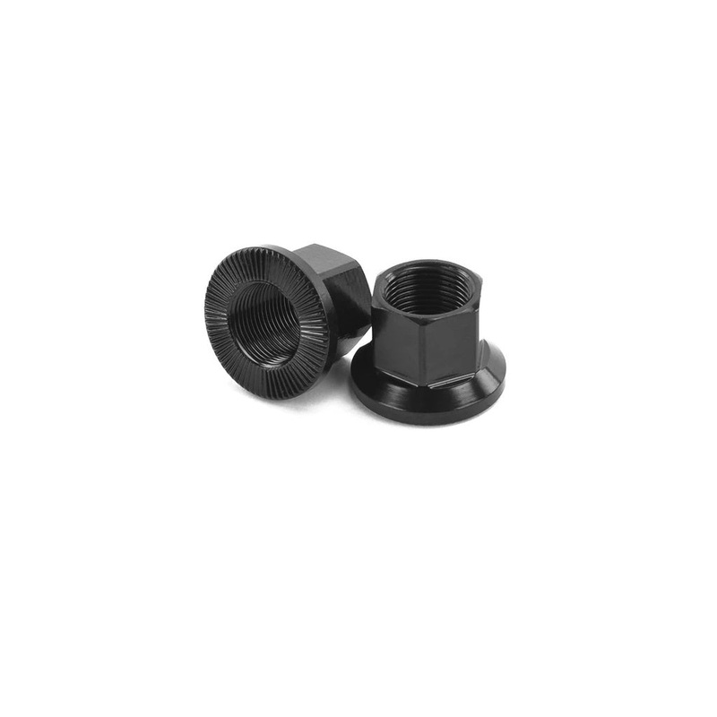 Mission BMX 14mm Steel Axle Nuts – Black
