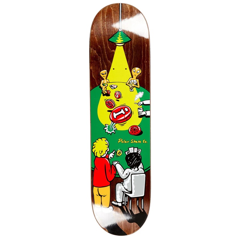 Polar Skateboard Oskar Poker Face 8.125″ 8.125″