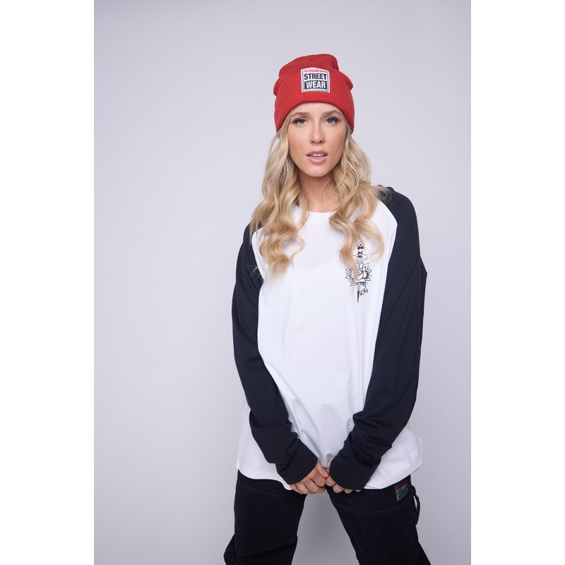 Raglan Shirt Matching Tattoo Prints – Ivory S