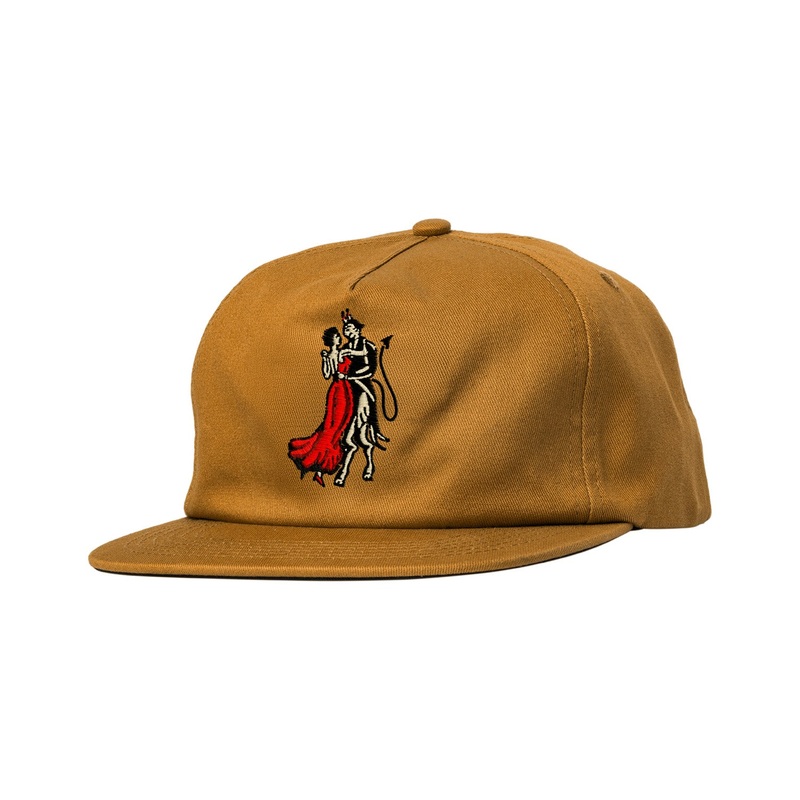 Real Dance With The Devil Snapback Hat O/S Light Brown