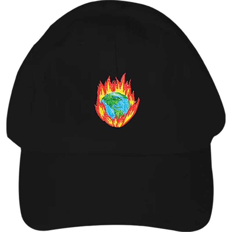 SOUR IN FLAMES HAT ADJ-BLACK