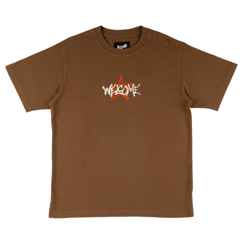 Vega S/S Garment-Dyed Knit – Cocoa Small