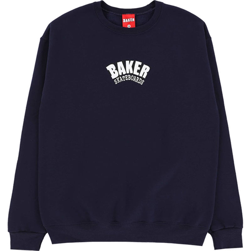 BAKER ARCH CREW/SWT NAVY S