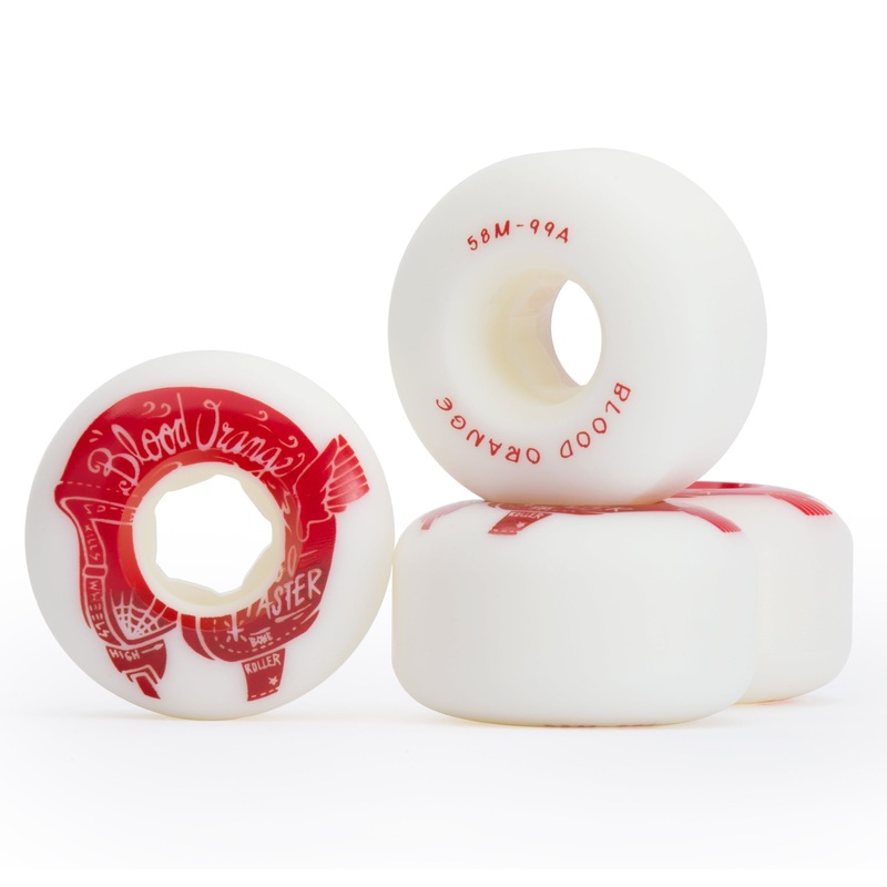 Blood Orange Street Rounded 58mm/99A Wheels