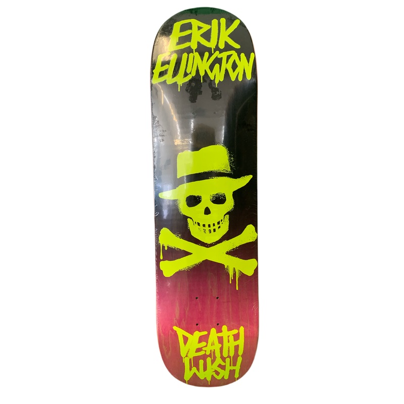 Deathwish Erik Ellington Skull Fade 8.125″ Classic Skateboard Deck