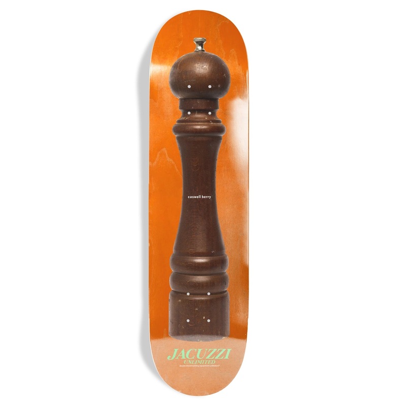 Jacuzzi Caswell Berry Pepper Grinder EX7 Deck – 8.25 Orange