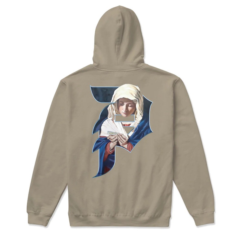 Primitive Roller Sand Hooded Sweatshirt M