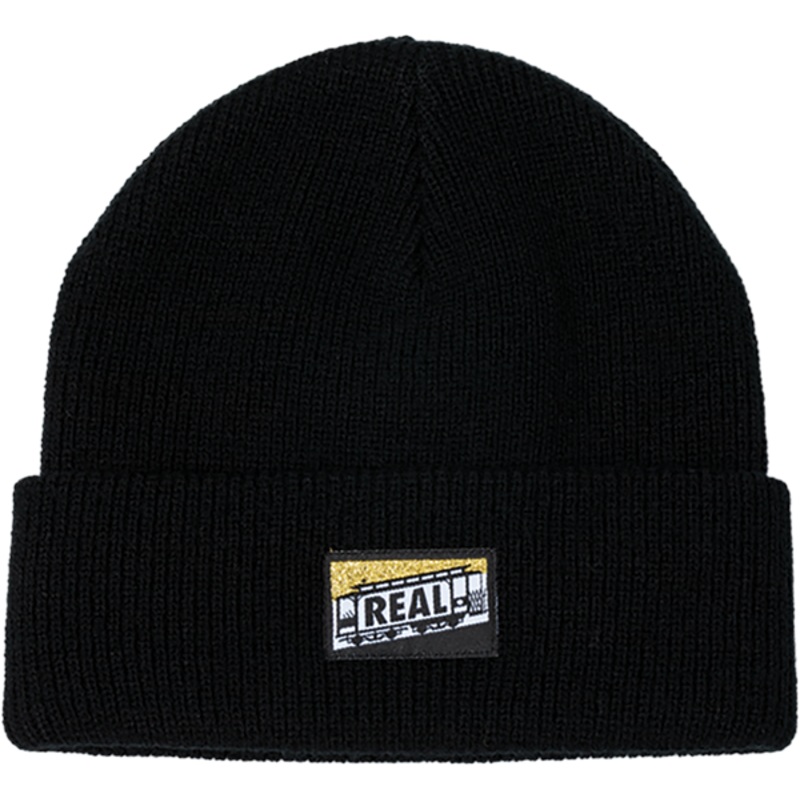 REAL TOUGH THREADS CUFF BEANIE BLACK