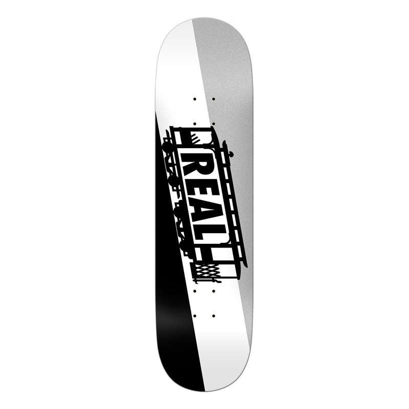 Real Trolley Full SE Deck 8.25″ Black/Grey/White