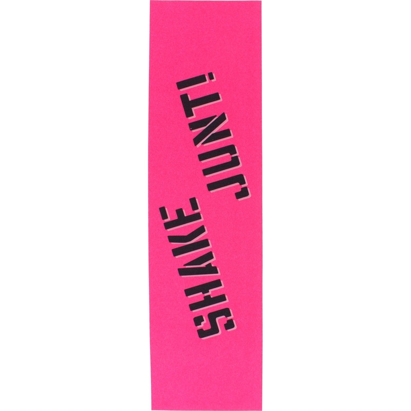 Shake Junt Colored Single Sheet Griptape 9″x33″ – Pink/Black/White