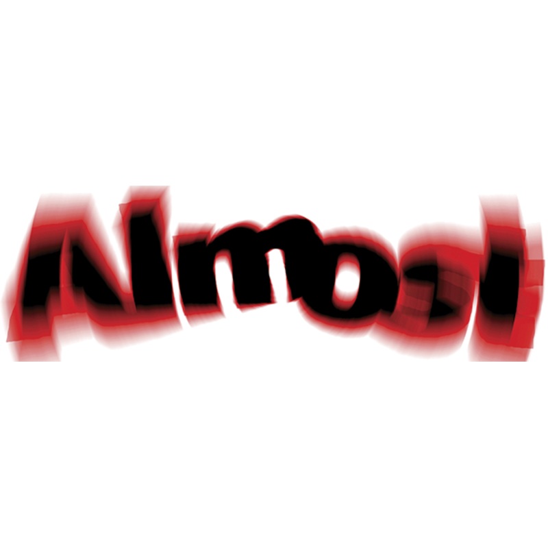 ALM R STICKER SINGLE BLU