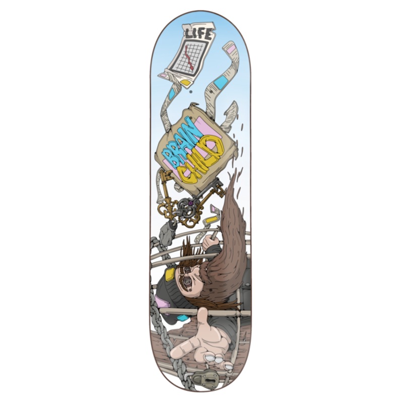 BRAIN CHILD DECK – HASLAM WHIRLWIND (8″/8.25″) 8″