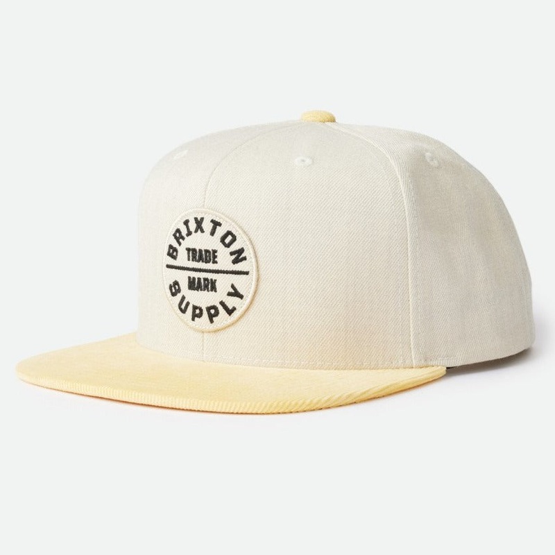 BRIXTON OATH III SNAPBACK BLONDE/BEIGE