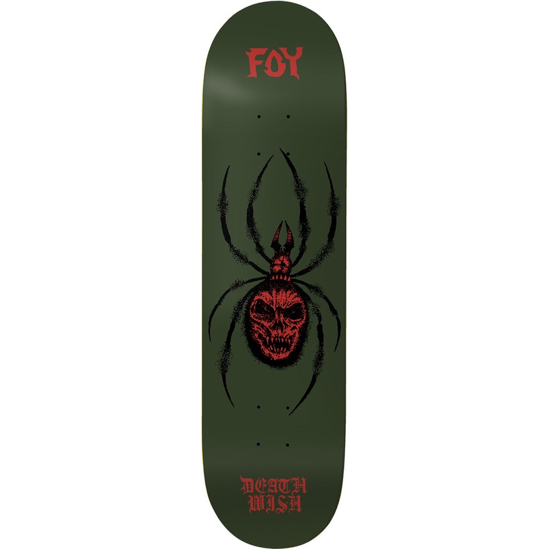 DEATHWISH DECK JAMIE FOY ARACHNOPHOPBIA (8″) 8″