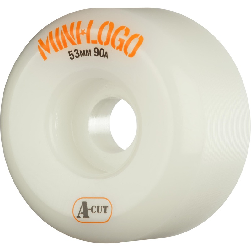MINI LOGO WHEELS A -CUT HYBRID WHITE 90A (53MM) 53MM