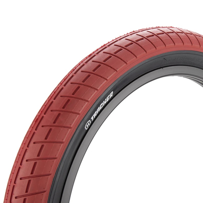 Mission BMX Tracker Tire 2.4 – Red/Black