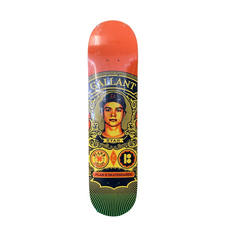 Plan B x Shepard Fairey Ryan Gallant Portrait 2005 7.6″ Classic Skateboard Deck