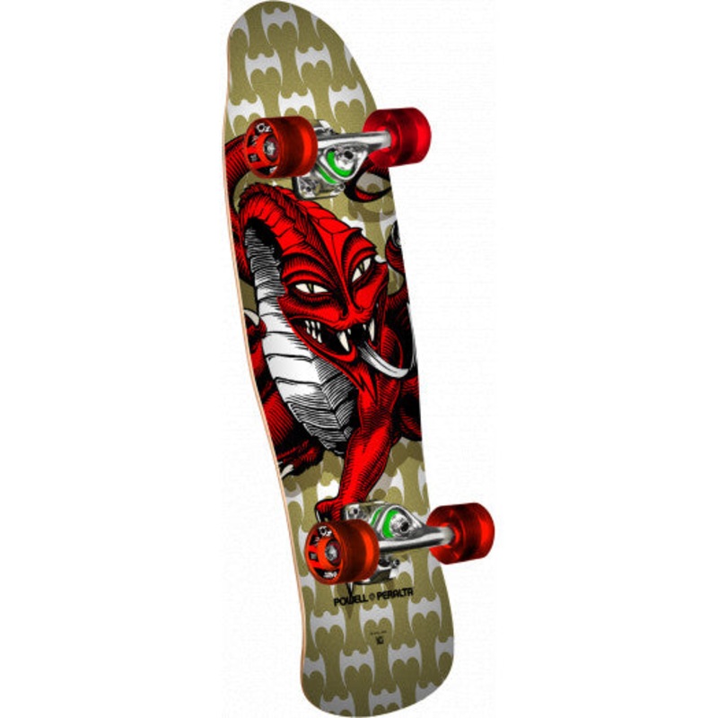POWELL PERALTA COMPLETE – MINI CAB DRAGON GOLD (8″) 8″