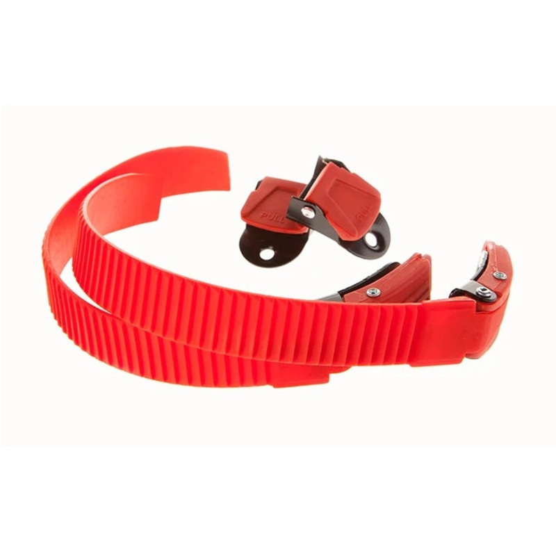 Razors Plastic Skate Buckles – Red