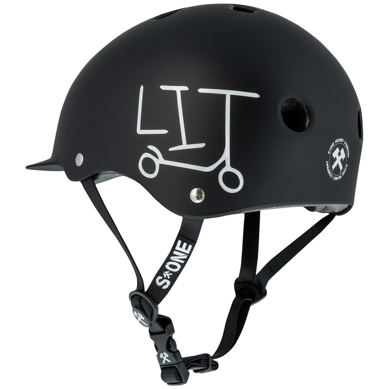 S1 Lifer Brim Helmet – Black Matte/Undialed LIT Collaboration X-Small (20.5″) Black