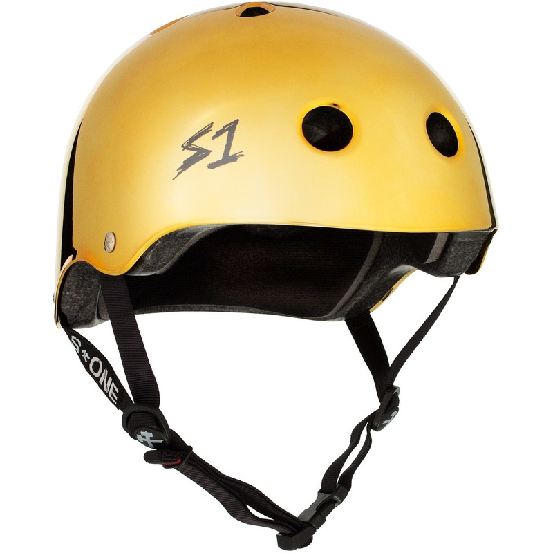 S1 Lifer Helmet – Gold Mirror X-Small (20.5″) Gold