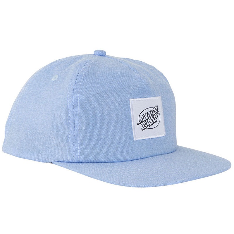 SANTA CRUZ SNAPBACK OVAL DOT MONO BLUE
