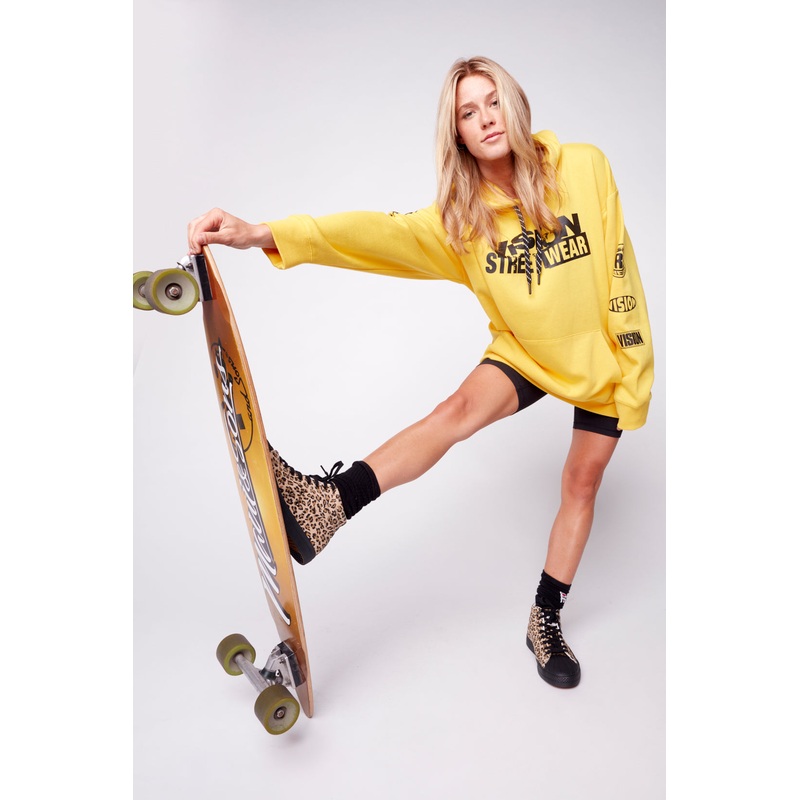 Team Logo Hoodie – Yellow S