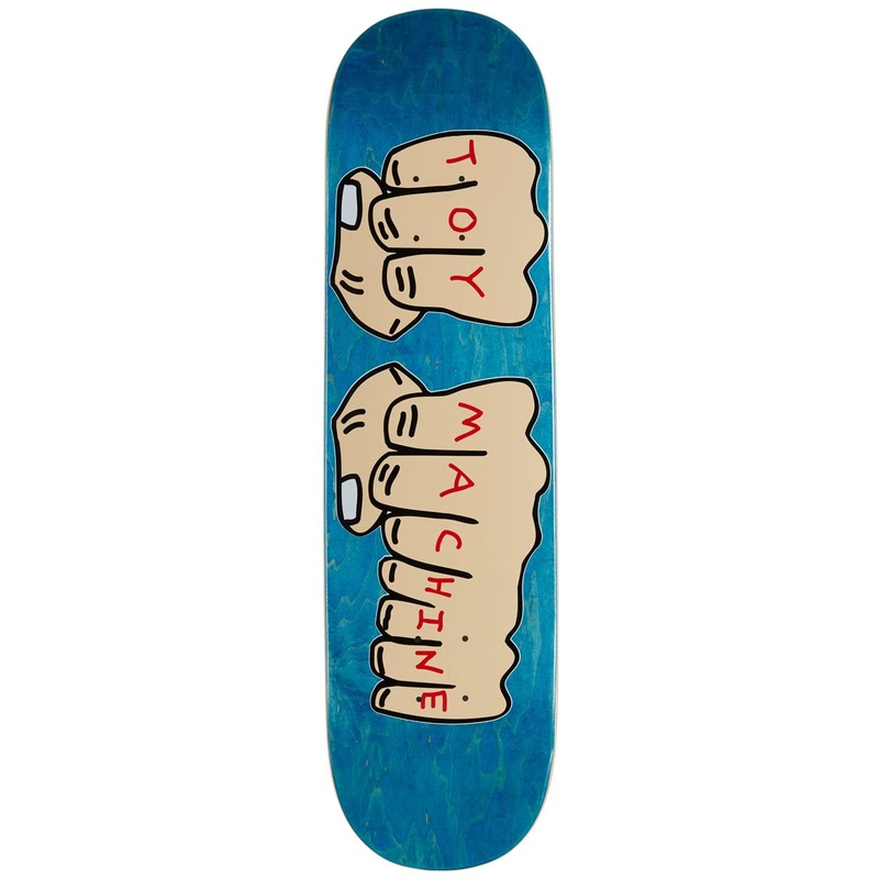 TOY MACHINE DECK – FISTS (7.75″/8″/8.25″/8.38″/8.5″) 7.75″