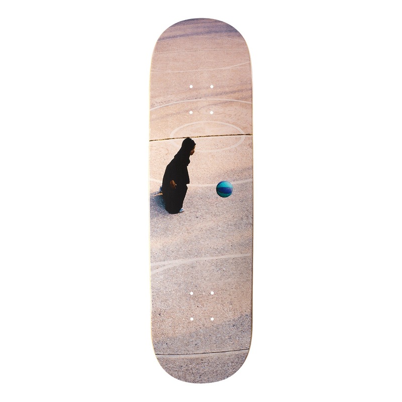 Violet “Girl in Khimar Playing Basketball” Kader Deck 8.25″