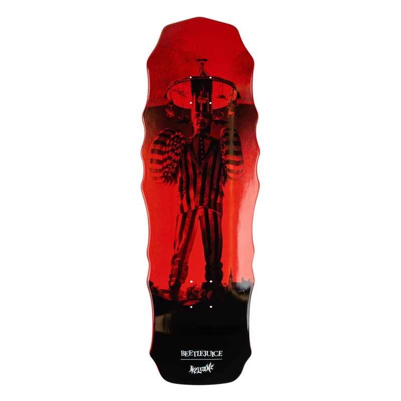WELCOME X BEETLEJUICE DECK CAROUSEL RED DIP (10″) 10″