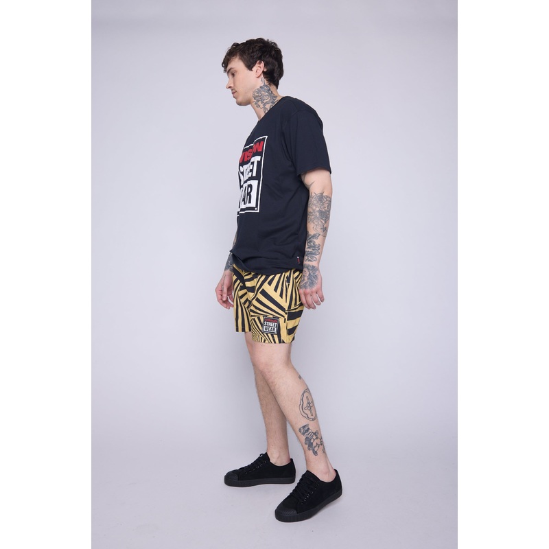 Aop Spiral Swim Shorts – Butter XS