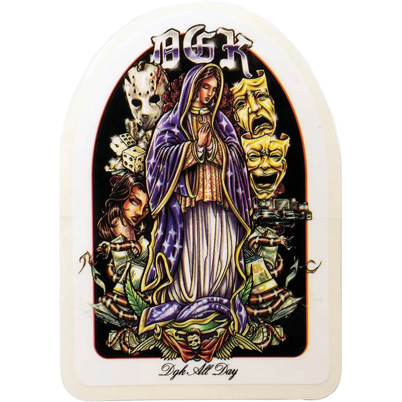 DGK MY KRAZY LIFE STICKER SINGLE