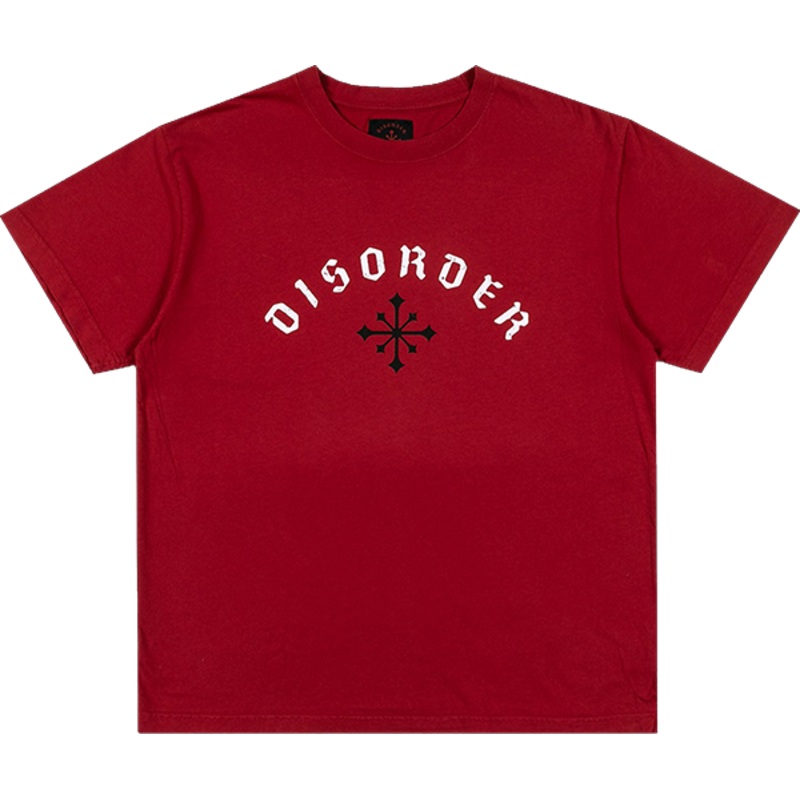DISORDER ARCH LOGO SS OLIVE S
