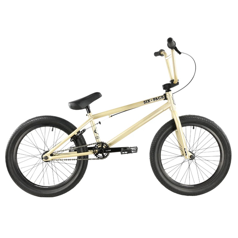 DK Six Pack 20 Complete BMX Bike – Champagne