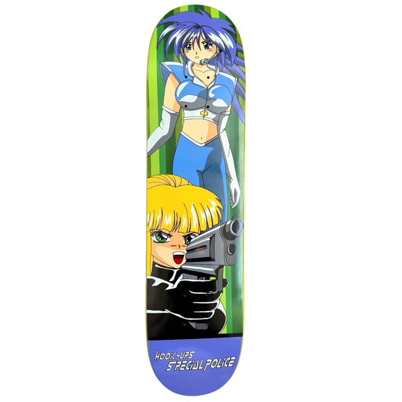 Hook-Ups Special Police Skateboard Deck – 7.5″
