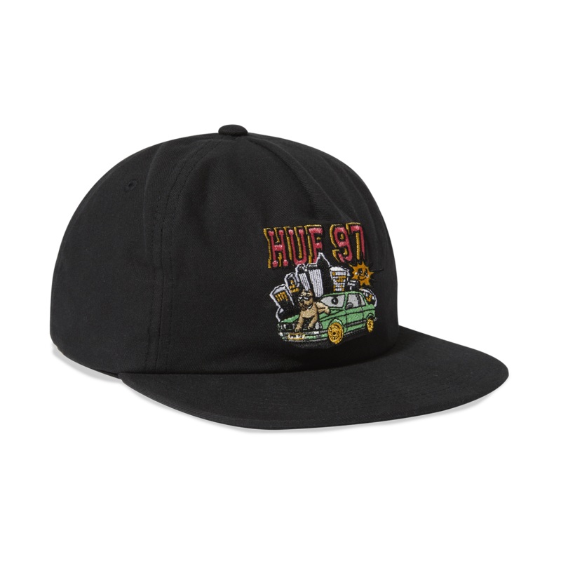 HUF BLAZIN JAMS SNAPBACK BLACK