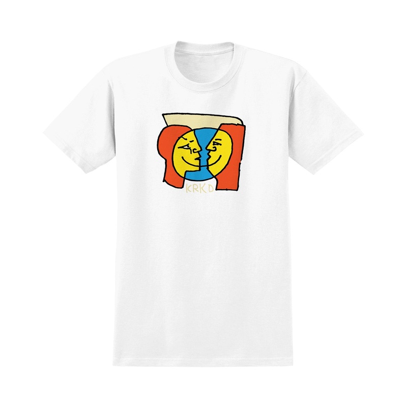Krooked Moonsmile T-Shirt XS White/Multi