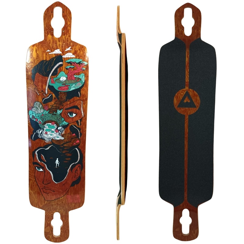 Pantheon: Quest Longboard Skateboard Deck