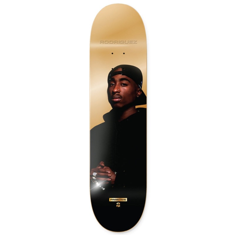 PRIMITIVE DECK TUPAC SHINE GOLD FOIL (8″) 8″