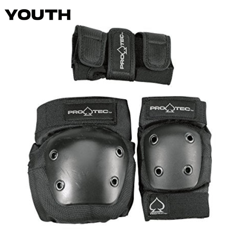 PRO-TEC JUNIOR YOUTH 3-PACK PAD SET YOUTH SMALL