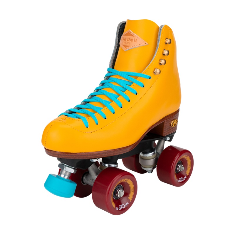 Riedell Crew Med Turmeric Roller Skates 6.0